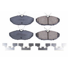Carica l&#39;immagine nel visualizzatore di Gallery, Power Stop 2005 Jaguar Vanden Plas Rear Z17 Evolution Ceramic Brake Pads w/Hardware
