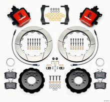 गैलरी व्यूवर में इमेज लोड करें, Wilwood Combination Parking Brake Rear Kit 12.88in Red 2013-Up Ford Focus ST w/ Lines