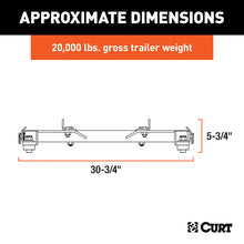 Carica l&#39;immagine nel visualizzatore di Gallery, Curt OEM Puck System 5th Wheel Roller Adapter for GM