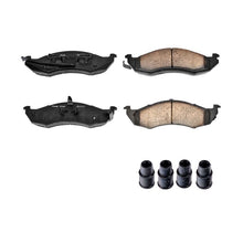 Carica l&#39;immagine nel visualizzatore di Gallery, Power Stop 93-02 Mercury Villager Front Z17 Evolution Ceramic Brake Pads w/Hardware