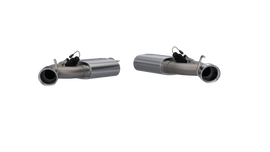 QTP 16-18 Chevrolet Camaro SS 6.2L 304SS Screamer Axle Back Exhaust w/4.5in Dual Tips