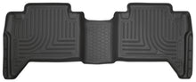 Charger l'image dans la galerie, Husky Liners 2016 Toyota Tacoma Crew Cab WeatherBeater 2nd Row Black Floor Liners - 2to4wheels