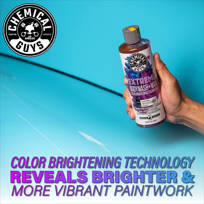 Chemical Guys Extreme Body Wash Soap + Wax - 16oz - Single