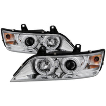Carica l&#39;immagine nel visualizzatore di Gallery, Spyder BMW Z3 96-02 Projector Headlights LED Halo Chrome High H1 Low H1 PRO-YD-BMWZ396-HL-C