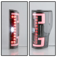 Cargar imagen en el visor de la galería, Spyder 17-18 Ford F-250 SD (w/Blind Spot Sensor) LED Tail Lights - Blk (ALT-YD-FS17BS-LED-BK)