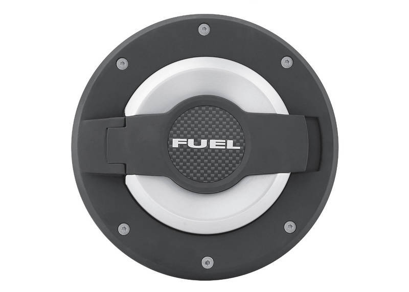 DV8 Offroad 1997-06 Jeep TJ Black Fuel Door