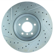 Laden Sie das Bild in den Galerie-Viewer, StopTech Select Sport 07-13 BMW 335i Slotted &amp; Drilled Vented Left Front Brake Rotor