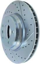 Laden Sie das Bild in den Galerie-Viewer, StopTech Select Sport 07-13 BMW 335i Slotted &amp; Drilled Vented Left Front Brake Rotor