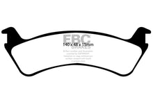 गैलरी व्यूवर में इमेज लोड करें, EBC 00-02 Ford Explorer Sport 4.0 2WD (Phenolic PisTons) Ultimax2 Rear Brake Pads