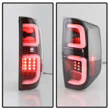 Laden Sie das Bild in den Galerie-Viewer, Spyder Toyota Tundra 2014-2016 Light Bar LED Tail Lights All Black ALT-YD-TTU14-LED-BKV2