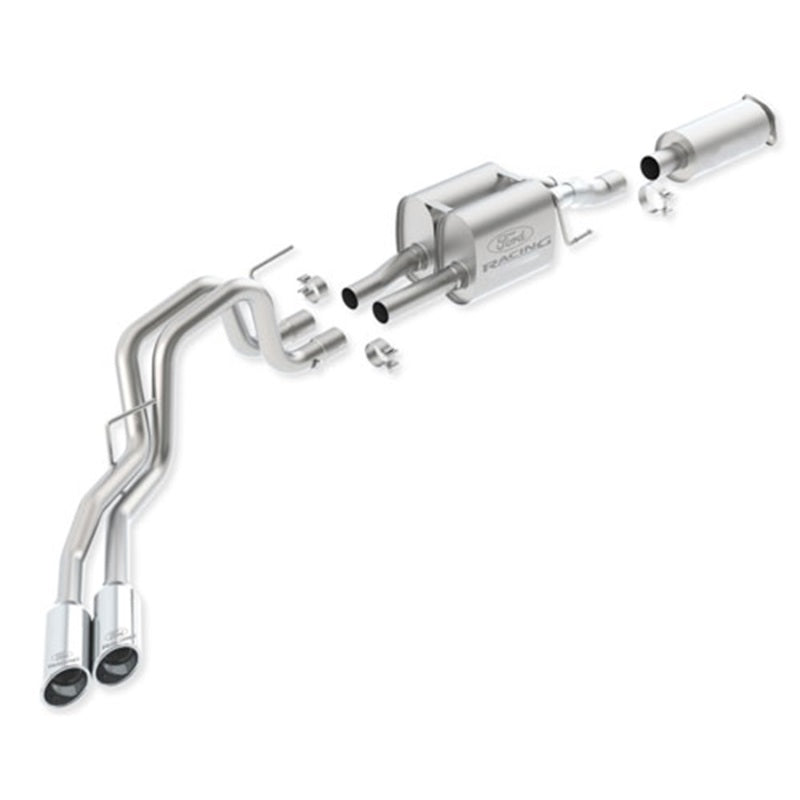 Ford Racing 2011-2014 F-150 SVT Raptor 6.2L Cat-Back Touring Exhaust System 145-inch WB - 2to4wheels