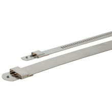 गैलरी व्यूवर में इमेज लोड करें, DEI Stainless Steel Positive Locking Tie 1/4in (7mm) x 20in - 10 per pack
