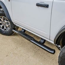 गैलरी व्यूवर में इमेज लोड करें, Westin 21-22 Ford Bronco (2-Door) PRO TRAXX 4 Oval Nerf Step Bars - Textured Black