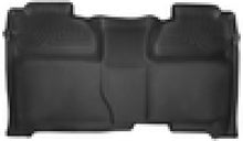 गैलरी व्यूवर में इमेज लोड करें, Husky Liners 14-15 Chevy Silverado Crew Cab X-Act Contour Black 2nd Row Floor Liners