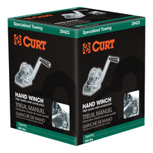 Carica l&#39;immagine nel visualizzatore di Gallery, Curt Hand Winch (900lbs 6-1/2in Handle)