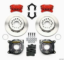 गैलरी व्यूवर में इमेज लोड करें, Wilwood Forged Dynalite P/S Park Brake Kit Red Mopar/Dana 2.36in Off w/Snap Ring Brng
