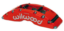 गैलरी व्यूवर में इमेज लोड करें, Wilwood Caliper-TC6R-Red 1.88/1.62/1.62in Pistons 1.38in Disc