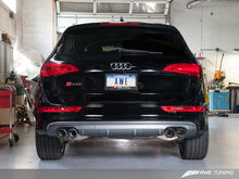 Laden Sie das Bild in den Galerie-Viewer, AWE Tuning Audi 8R SQ5 Touring Edition Exhaust - Quad Outlet Chrome Silver Tips