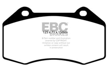 गैलरी व्यूवर में इमेज लोड करें, EBC 07-08 Chevrolet Cobalt 2.0 Supercharged (SS) Yellowstuff Front Brake Pads
