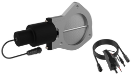 QTP 4in Bolt-On QTEC Electric Cutout Valve - Single
