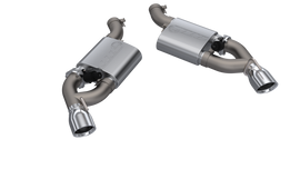 QTP 16-18 Chevrolet Camaro SS 6.2L 304SS Screamer Axle Back Exhaust w/4.5in Dual Tips