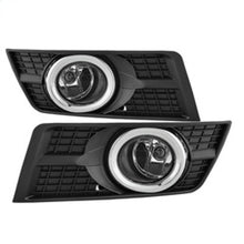 Laden Sie das Bild in den Galerie-Viewer, Spyder Cadillac SRX 2010-2015 OEM Style Fog Lights W/Universal Switch Clear FL-CASRX10-C