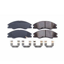 Carica l&#39;immagine nel visualizzatore di Gallery, Power Stop 05-09 Kia Spectra Front Z17 Evolution Ceramic Brake Pads w/Hardware