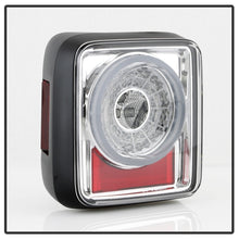 Charger l&#39;image dans la galerie, Spyder 19-20 Jeep Wrangler - Full LED Tail Lights - Seq Turn Signal - Chrome ALT-YD-JW19-SEQ-C
