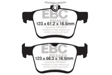 Carica l&#39;immagine nel visualizzatore di Gallery, EBC 2014+ Audi A3 1.8 Turbo (w/Electronic Parking Brake) Redstuff Rear Brake Pads