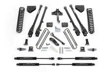 Charger l&#39;image dans la galerie, Fabtech 08-10 Ford F450/F550 4WD 6in 4 Link System w/Stealth Shocks