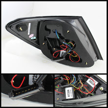 गैलरी व्यूवर में इमेज लोड करें, Spyder Mercedes Benz W204 C-Class 08-11 LED Tail Lights Incandescent - Smke ALT-YD-MBZC08-LED-SM