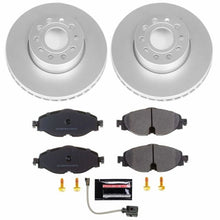 Carica l&#39;immagine nel visualizzatore di Gallery, Power Stop 15-18 Audi A3 Front Z23 Evolution Sport Coated Brake Kit