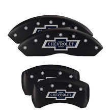 Laden Sie das Bild in den Galerie-Viewer, MGP 4 Caliper Covers Engraved Front &amp; Rear MOPAR Red finish silver ch