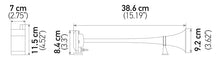 Cargar imagen en el visor de la galería, Hella Horn Kit Bl Chrome Air 1Trumpet 12V
