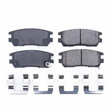 Laden Sie das Bild in den Galerie-Viewer, Power Stop 92-00 Mitsubishi Montero Rear Z17 Evolution Ceramic Brake Pads w/Hardware