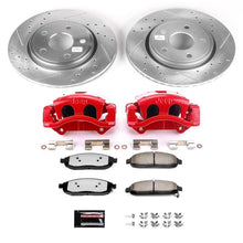 Carica l&#39;immagine nel visualizzatore di Gallery, Power Stop 06-10 Jeep Commander Z36 Truck and Tow Kit w/ Calipers - Front