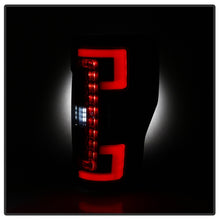 Charger l&#39;image dans la galerie, Spyder 17-18 Ford F-250 Super Duty (Excl LED Models) LED Tail Lights - Blk Smk (ALT-YD-FS17-LED-BSM)
