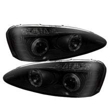 Carica l&#39;immagine nel visualizzatore di Gallery, Spyder Pontiac Grand Prix 04-08 Projector Headlights LED Halo LED Blk Smke PRO-YD-PGP04-HL-BSM