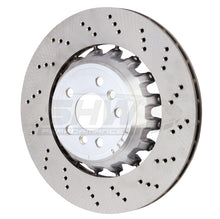 Cargar imagen en el visor de la galería, SHW 20-21 BMW X3 M 3.0L Right Rear Cross-Drilled Lightweight Brake Rotor