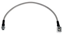 गैलरी व्यूवर में इमेज लोड करें, Wilwood 18.75in OAL Flexline -3 Hose to M10 by 1.00 to 12 Deg. Banjo Bubble Fl.
