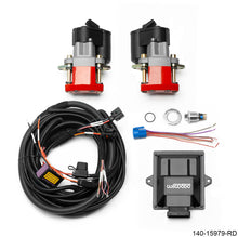 गैलरी व्यूवर में इमेज लोड करें, Wilwood Electronic Parking Brake Rear Retrofit Brake Kit - Red Powder Coat Caliper