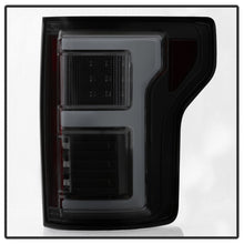 Cargar imagen en el visor de la galería, Spyder 15-18 Ford F-150 LED Tail Lights (w/Blind Spot) - Black Smoke (ALT-YD-FF15015BS-LBLED-BSM)