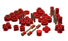 Cargar imagen en el visor de la galería, Energy Suspension 88-98 Chevy/GMC 4WD Red Hyper-flex Master Bushing Set