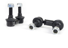 Cargar imagen en el visor de la galería, Whiteline 07+ Nissan Skyline R35 GT-R Front Swaybar link kit h/duty-adjustable steel ball