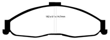 Carica l&#39;immagine nel visualizzatore di Gallery, EBC 98-02 Chevrolet Camaro (4th Gen) 3.8 Redstuff Front Brake Pads