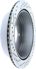 Carica l&#39;immagine nel visualizzatore di Gallery, StopTech Select Sport 13-17 Toyota Land Cruiser Sport Drilled / Slotted Rear Driver-Side Brake Rotor
