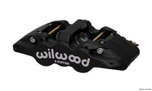 गैलरी व्यूवर में इमेज लोड करें, Wilwood Caliper-Aero6-L/H - Black Anodize 1.75/1.38/1.38in Pistons 1.25in Disc