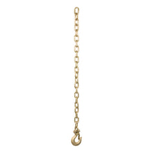 Load image into Gallery viewer, Curt 35in Safety Chain w/1 Clevis Hook (18800lbs Yellow Zinc)