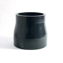 गैलरी व्यूवर में इमेज लोड करें, Ticon Industries 4-Ply Black 3.0in to 3.5in Silicone Reducer