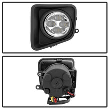 Carica l&#39;immagine nel visualizzatore di Gallery, Spyder Toyota Tundra 2014-2016 Daytime DRL LED Running Fog Lights w/Switch Clear FL-DRL-TTU14-C